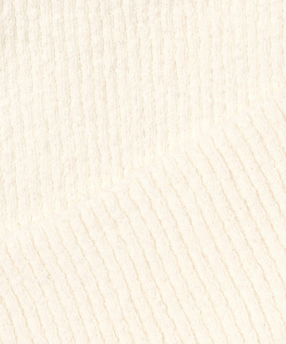 組曲 L 【WEB限定】ミニブークレー襟付きニットポロ 