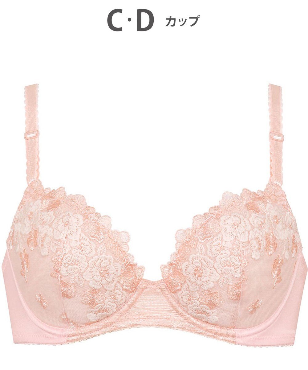 Wing 【ナチュラルアップブラ】 AA~Gカップ展開 ふっくら自然なまるみでバストアップ KB2060 ウイング／ワコール 