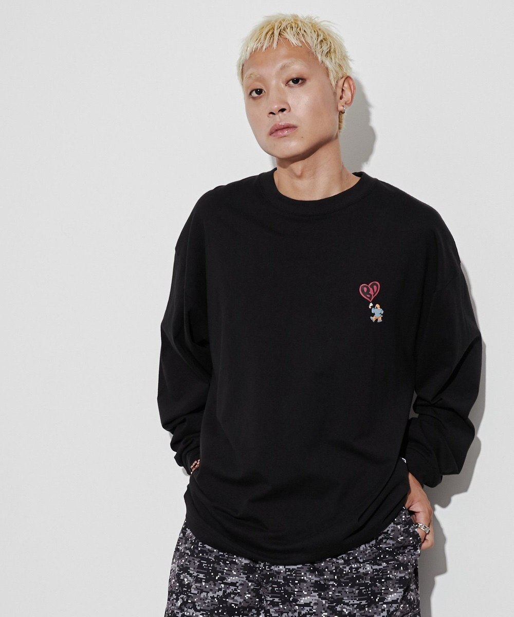 WEGO 【ユニセックス着用ITEM】別注ベンデイビスプランプロゴT（LS） 