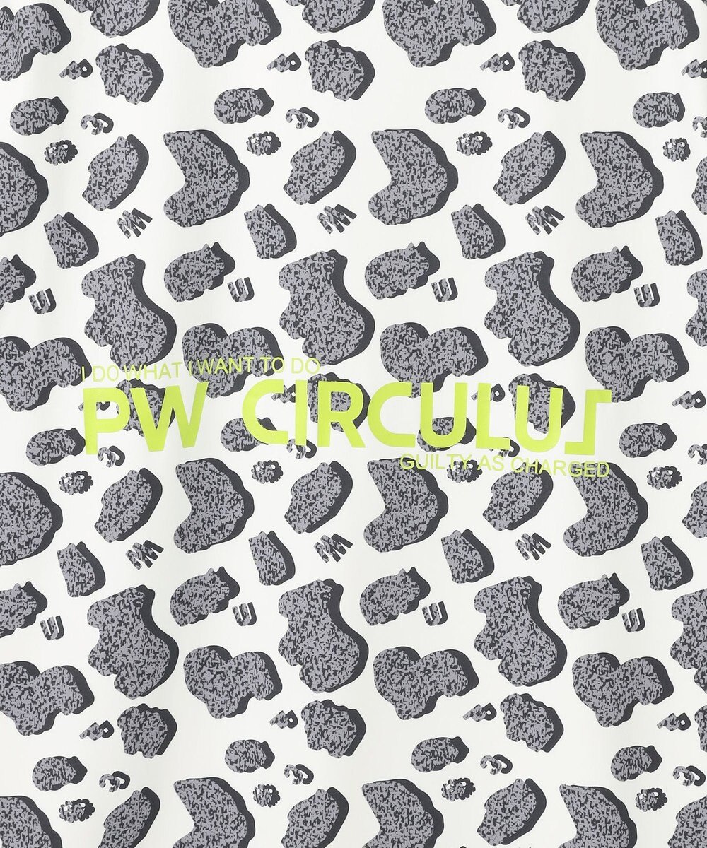 PW CIRCULUS 【UV遮蔽率99.5%  UVカット/速乾/ストレッチ】【MEN】アニマルドットポケットモックT ゴルフ 