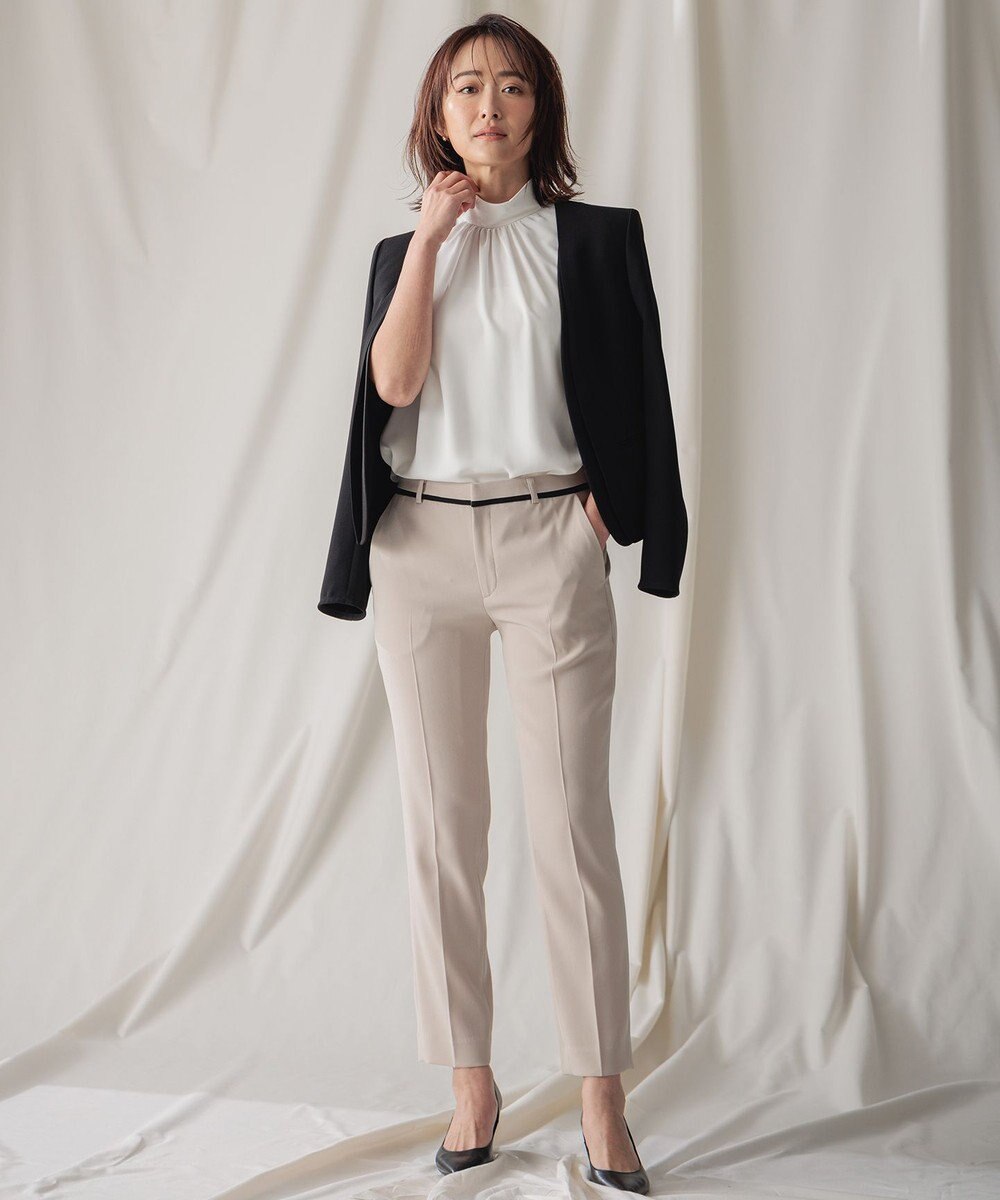 BEIGE， 【L-size】CINDY / クロップドパンツ 