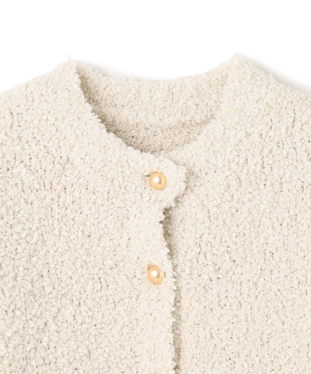 UNFILO テープフリンジニット カーディガン 