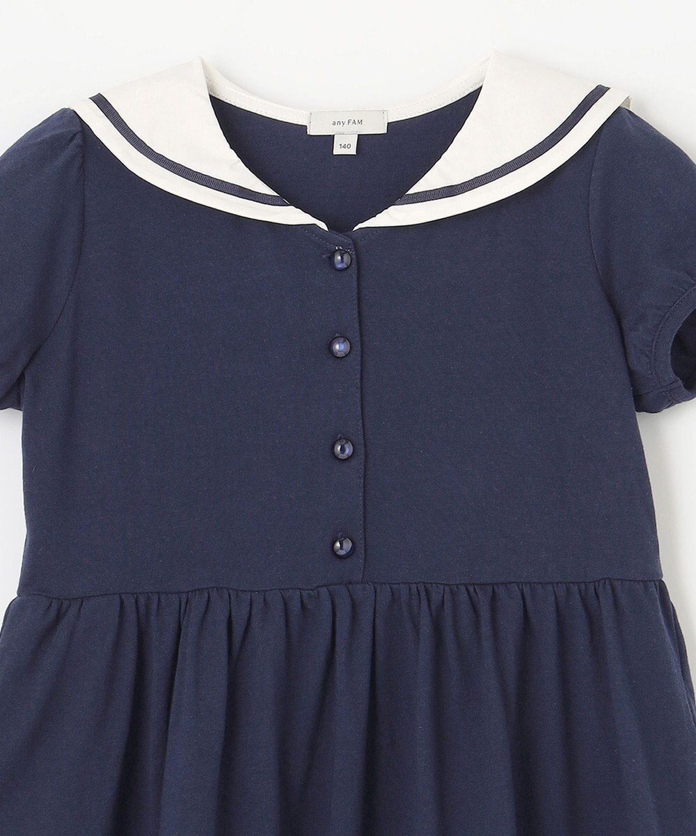ANY KIDS セーラーカラー ワンピース 