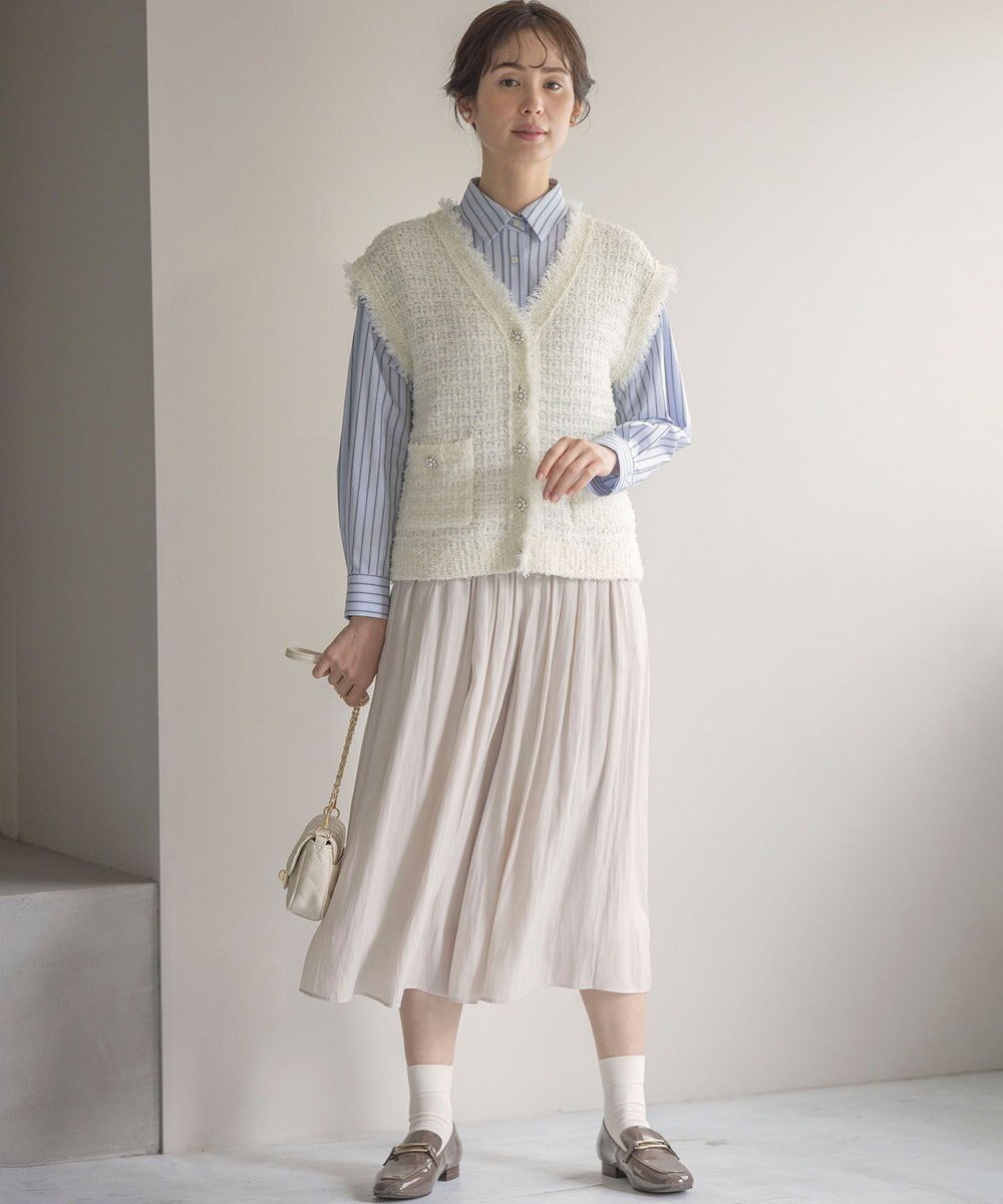 組曲 コットンシャーティング ベーシックシャツ 