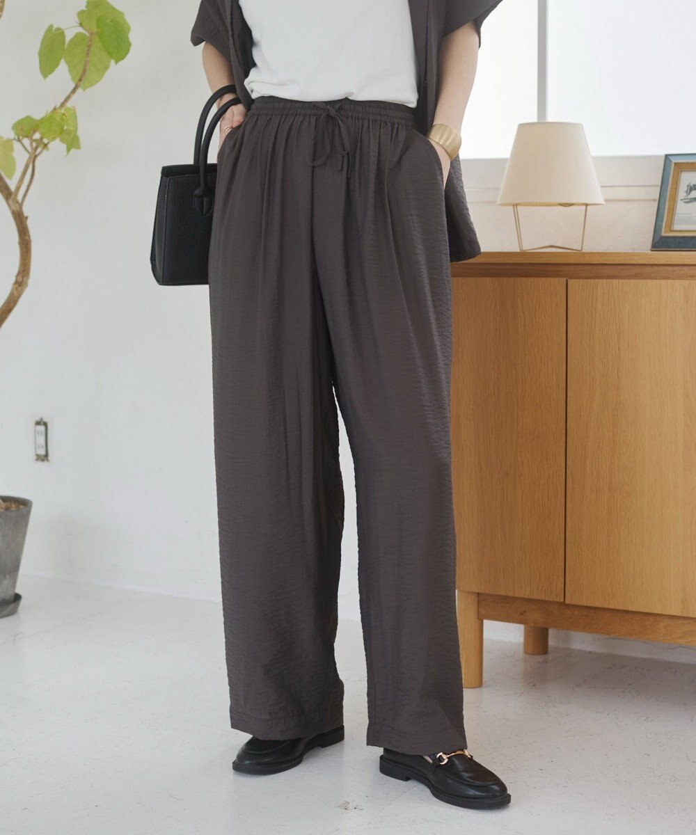 WEGO 【ANGIE VINTAGE】接触冷感イージーパンツ 