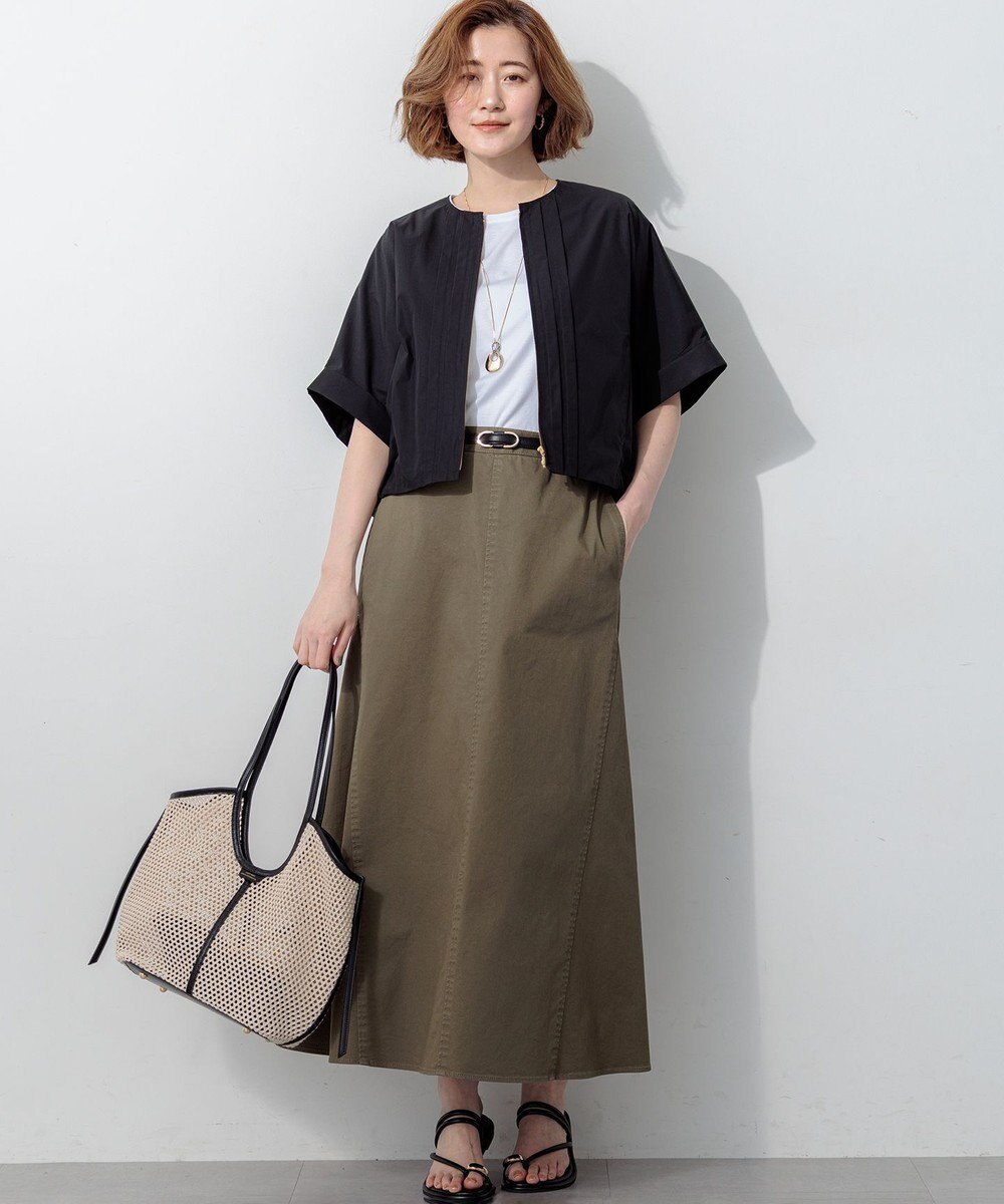 23区 メタルドロップ＆リング ネックレス 