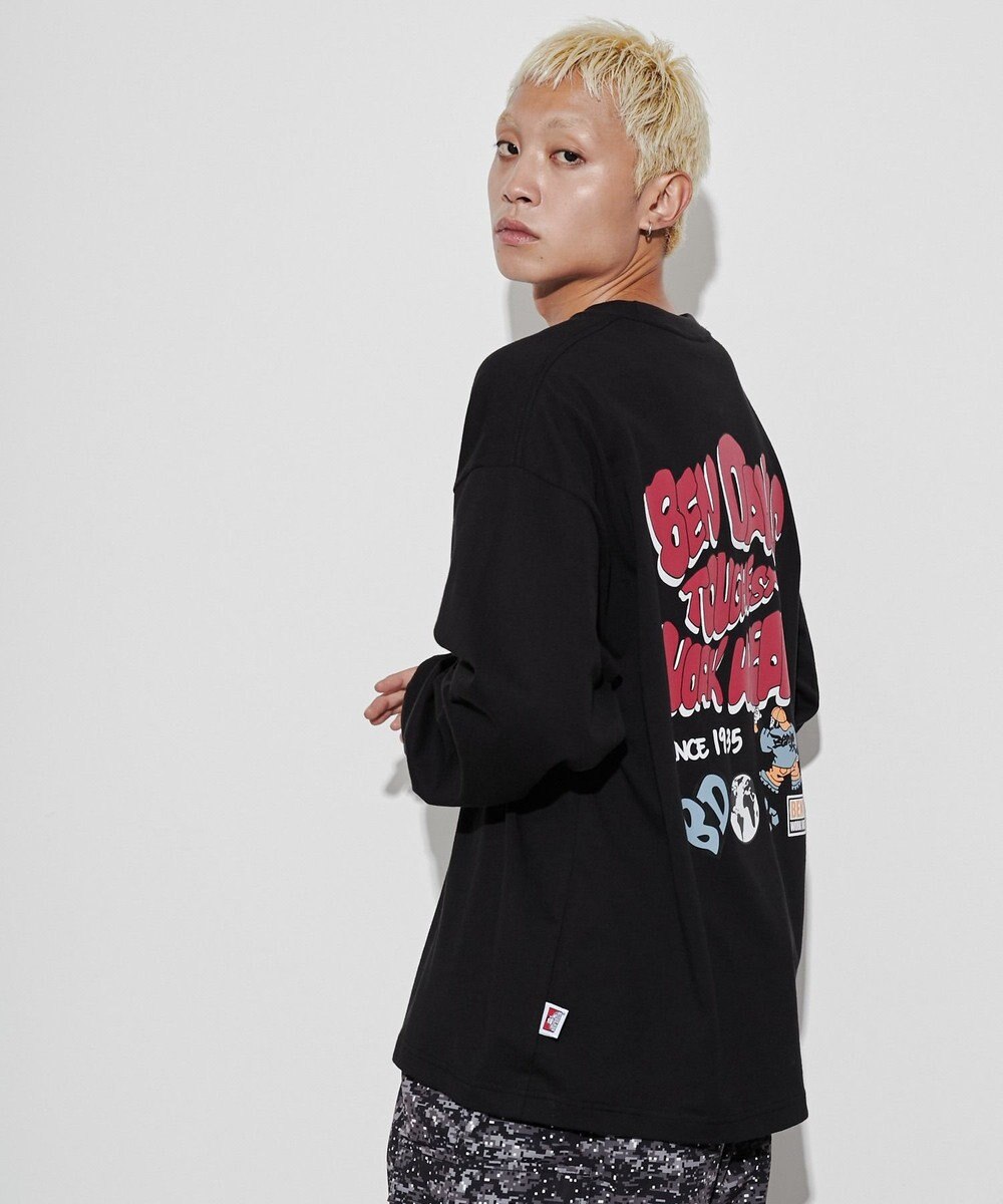 WEGO 【ユニセックス着用ITEM】別注ベンデイビスプランプロゴT（LS） 