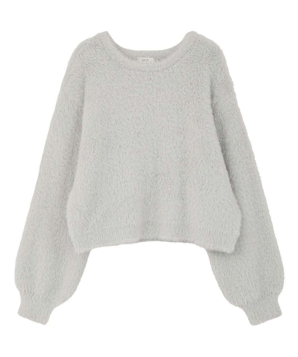 earth music&ecology Ｗフェイスシャギープルオーバー 