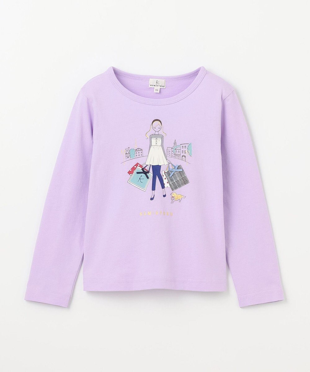 組曲 KIDS 【110-140㎝】Shopping Paris Tシャツ 
