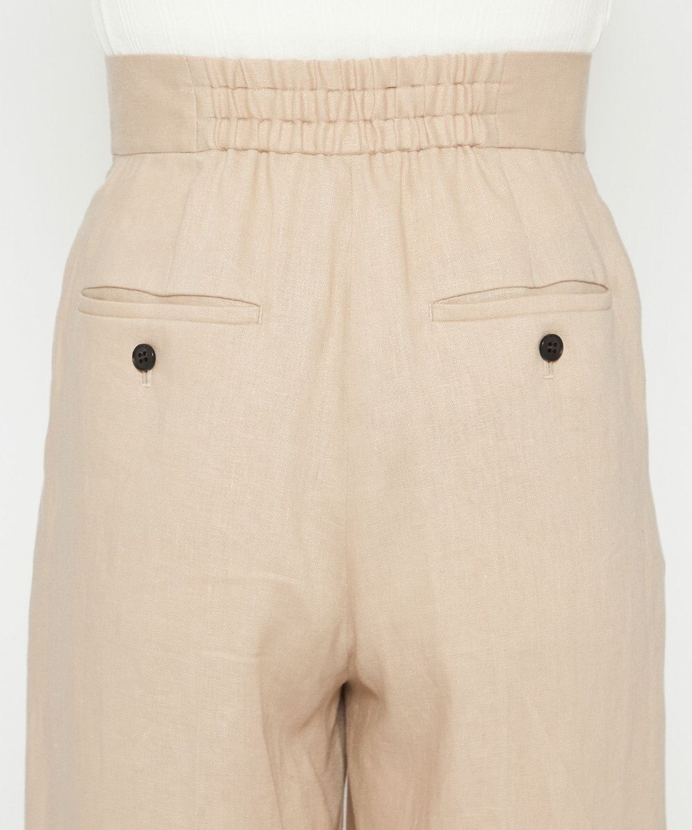 uncrave 【5周年企画・手洗い可】ライト リネン ワイドパンツ（uncrave STANDARD） 