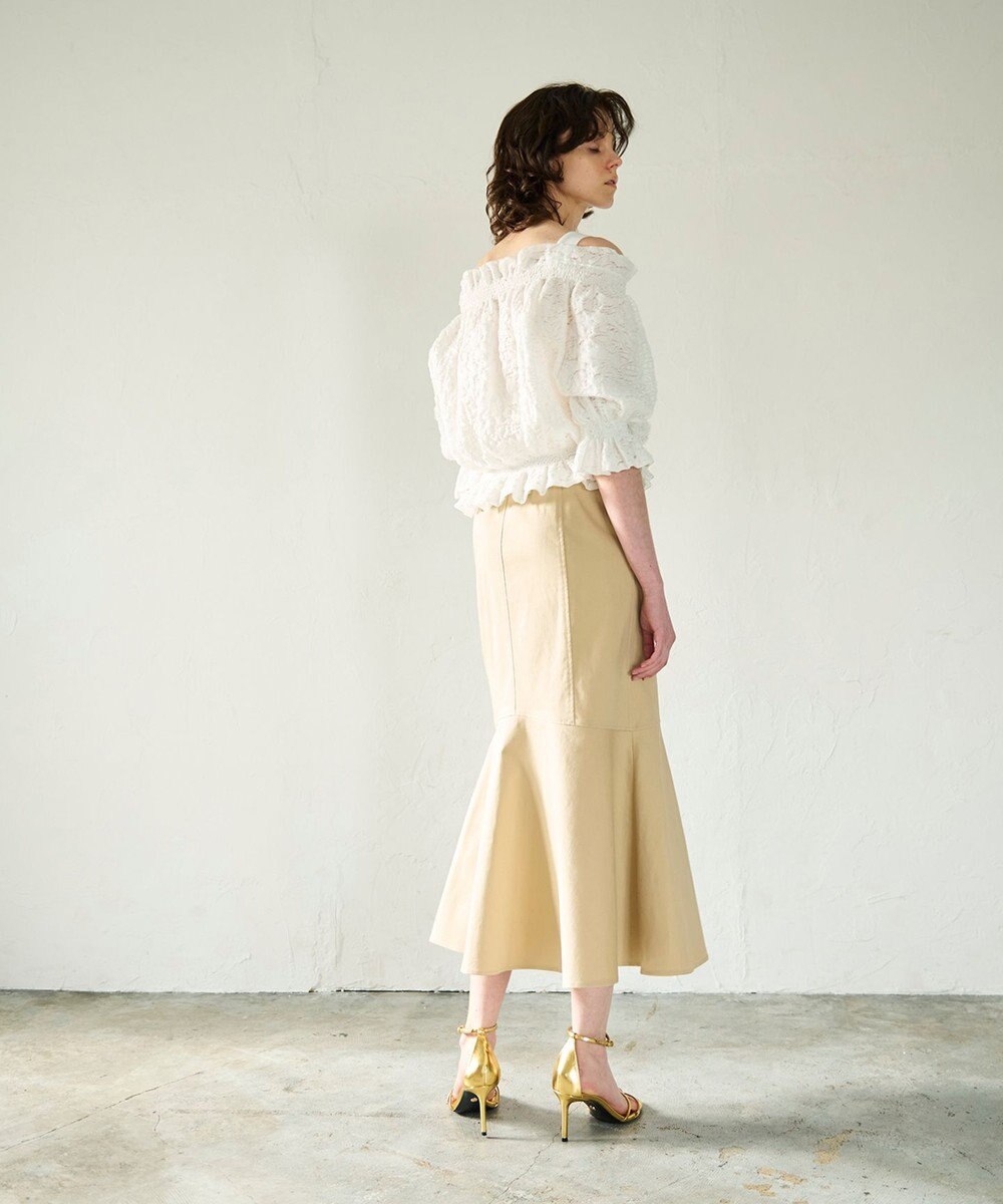 GRACE CONTINENTAL ドルマンフクレジャガードニットトップ 