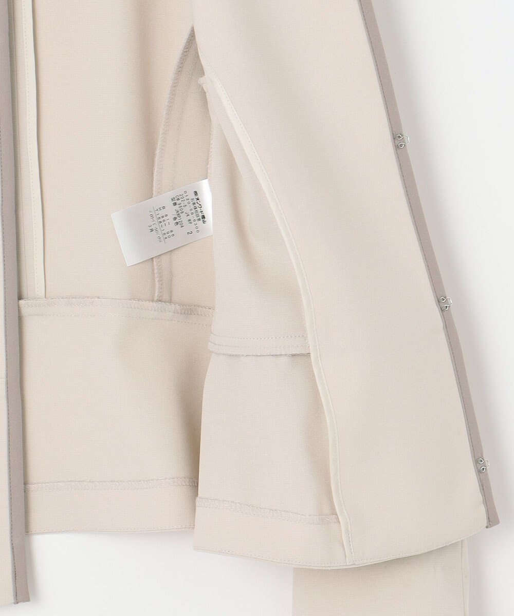 ANY SIS L 【洗える】バイカラードビー ジャケット 