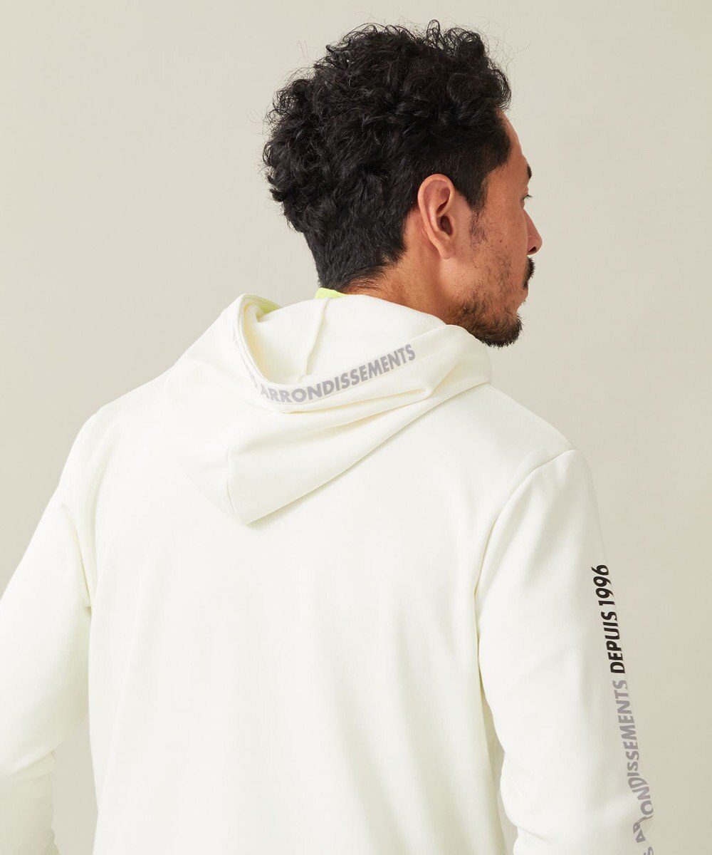 23区GOLF 【MEN】ストレッチ裏フリース フーディー 