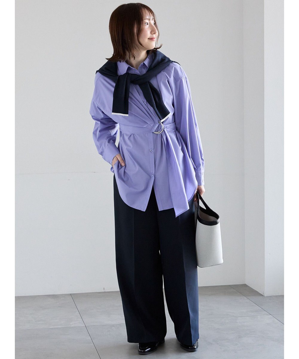 Te chichi パウダーツイルマリンスラックス《2026 spring catalog item》 