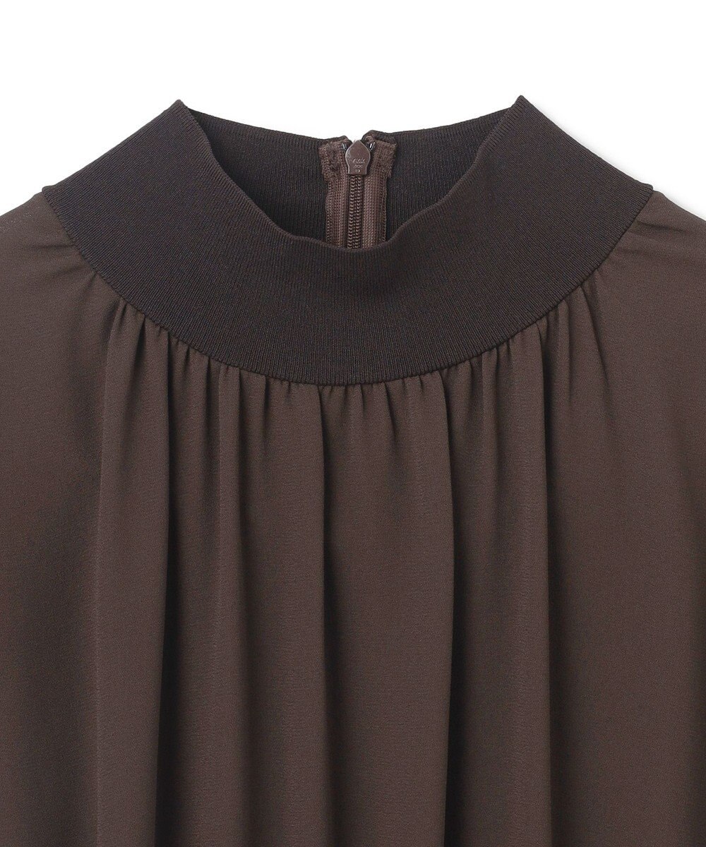 BEIGE， 【WEB限定】MONSTERA / ニットブラウス 