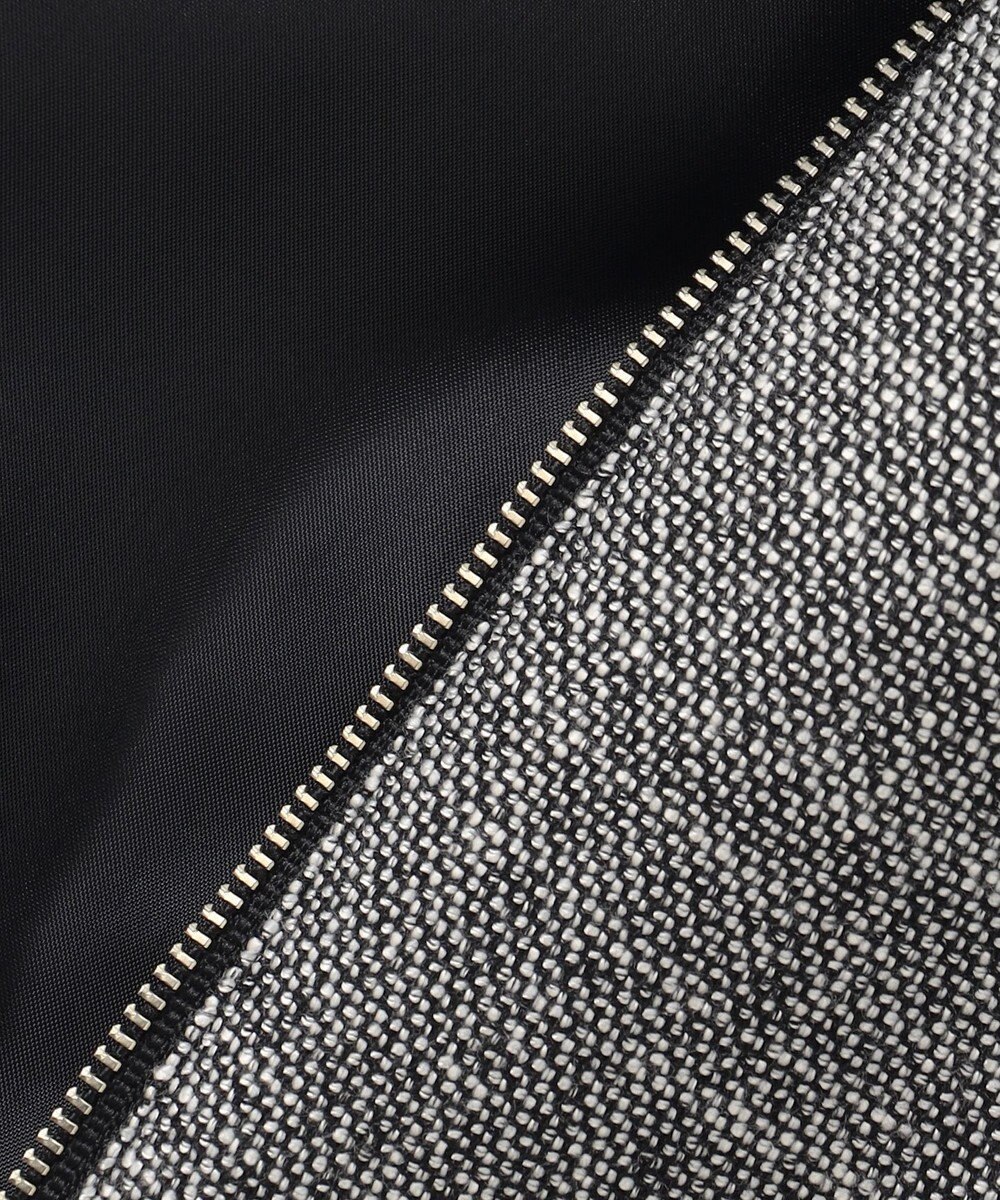 ICB 【洗える】 ライトスラブツイード ブルゾン 