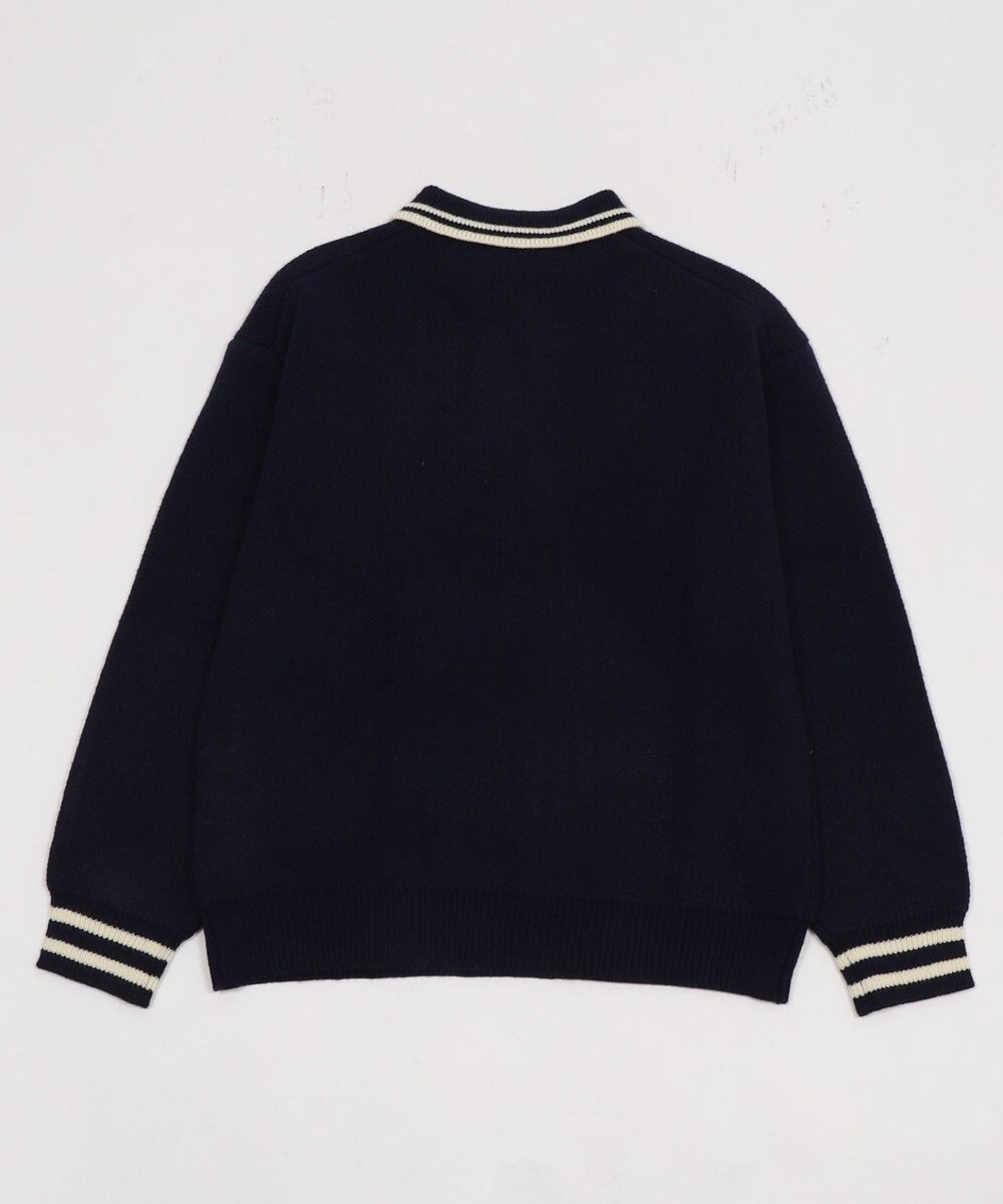 WEGO 【ユニセックス着用ITEM】ワンポイント刺繍ニットポロ 