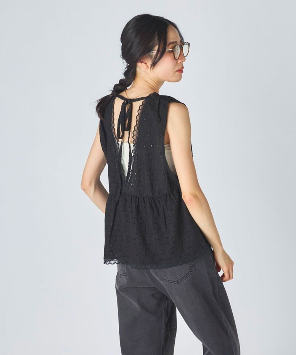 OP／FILA 【Ocean Pacific】Vネックレースビスチェ 