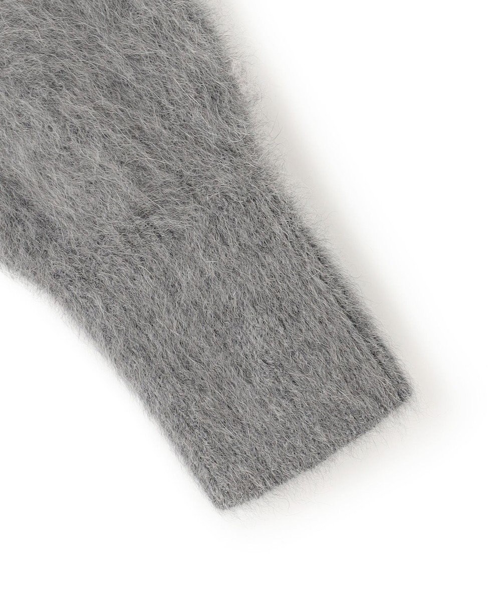 ICB L フォックスアルパカ Vネックプルオーバーニット 