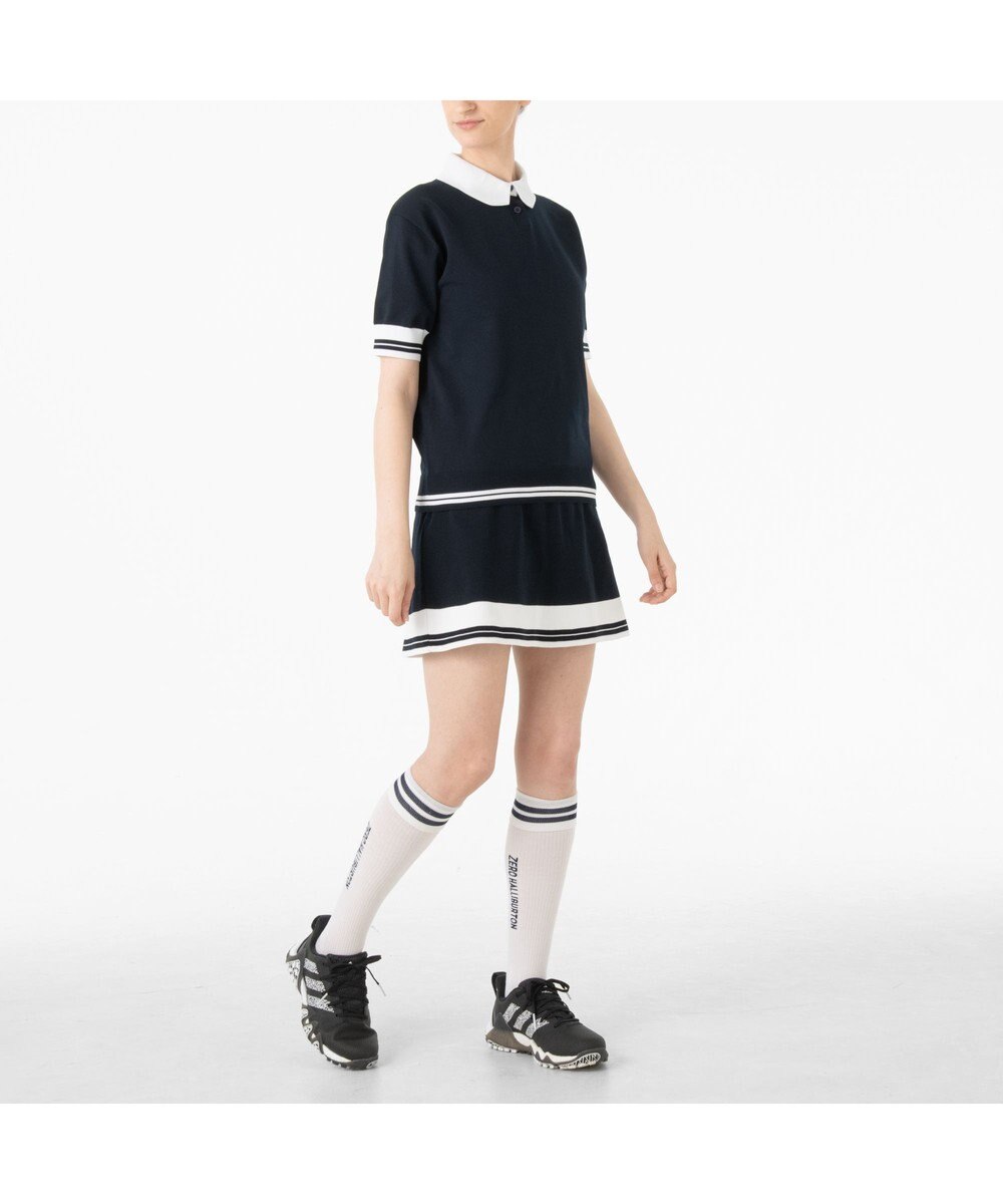 ZERO HALLIBURTON 【セットアップ可能】 ニットミニスカート ZHG-W4A 7e 82880 ゴルフウェア 