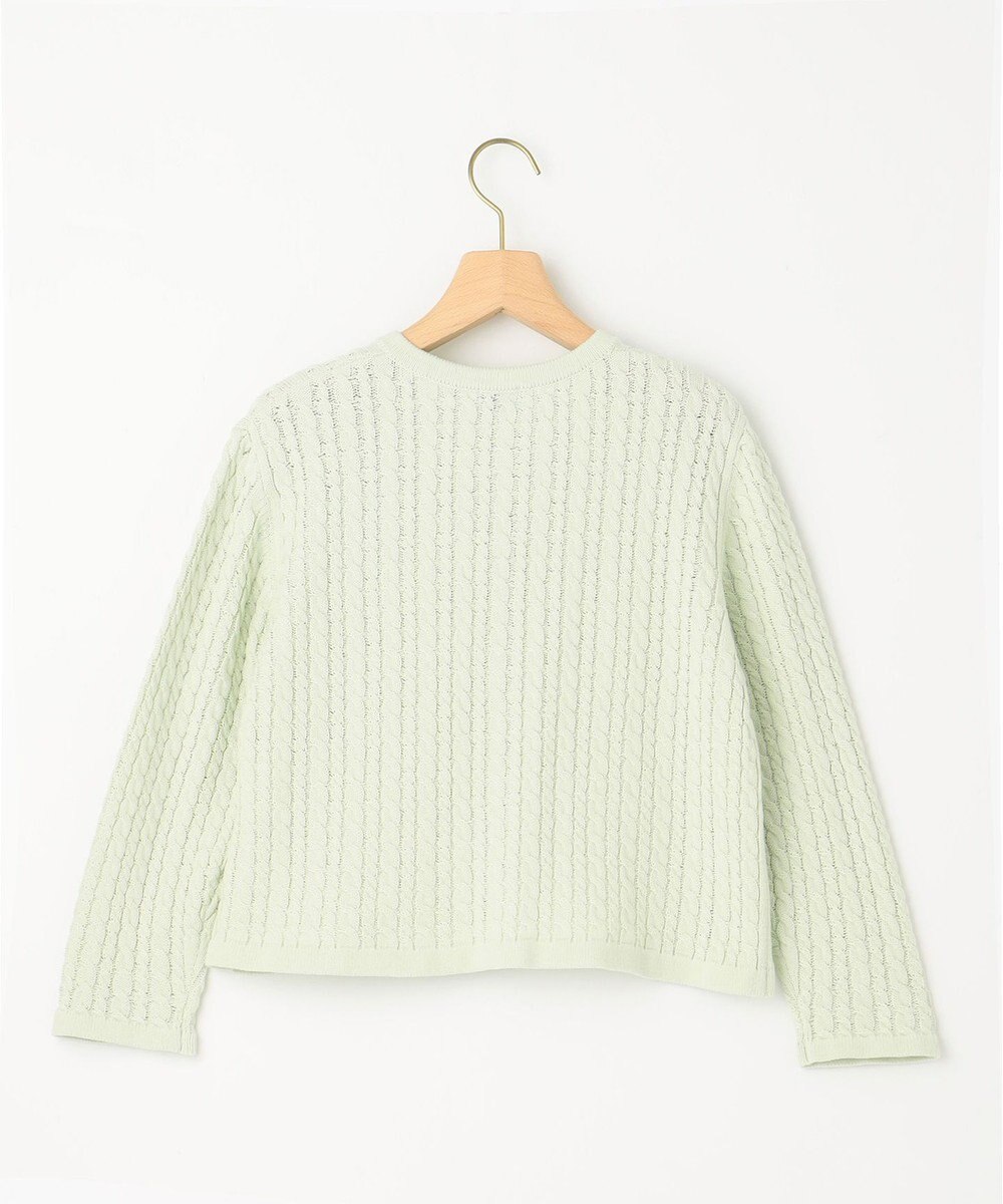 組曲 【WEB限定】CHAI ケーブルニットカーディガン 