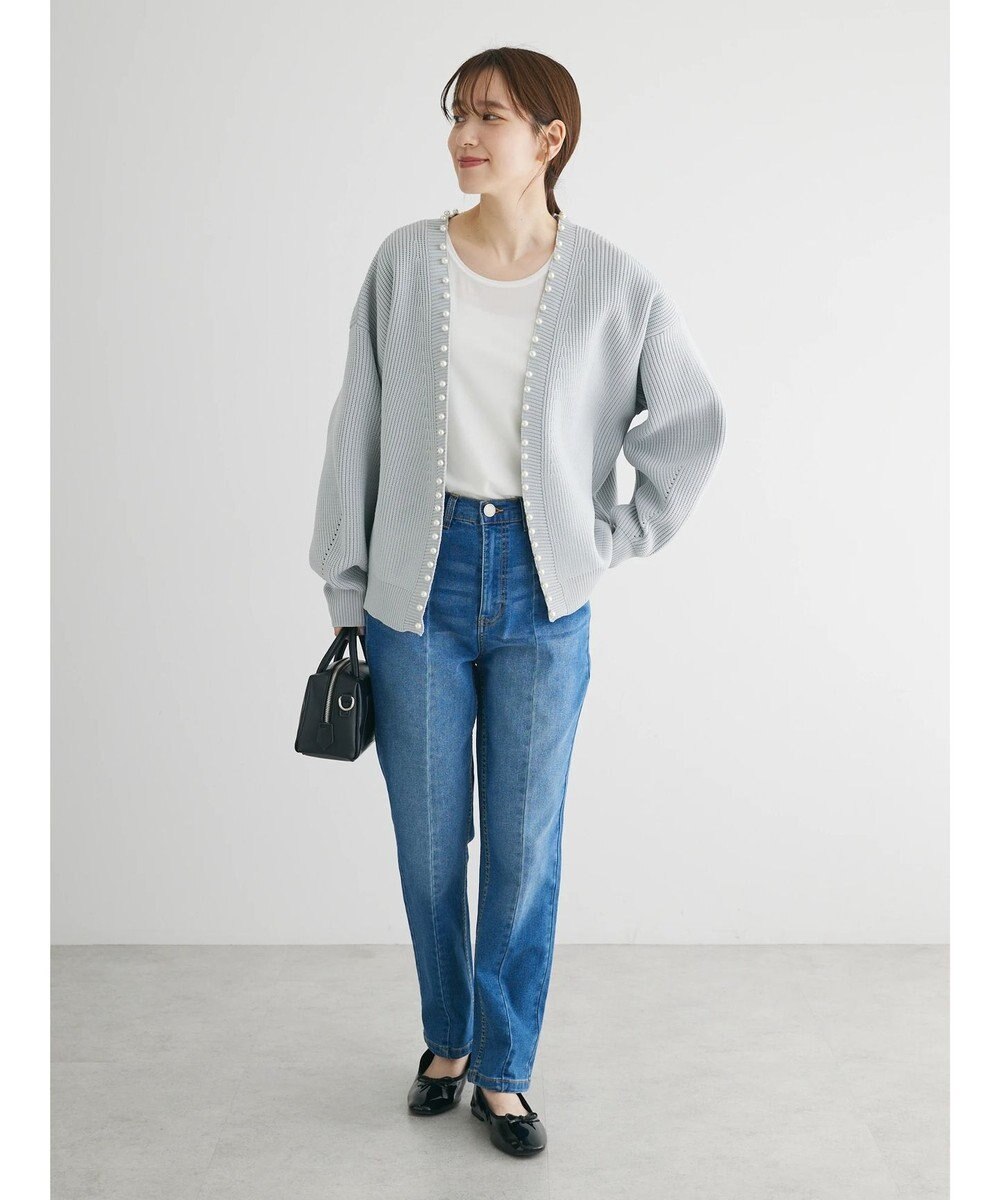 Green Parks ・ＥＬＥＮＣＡＲＥ　ＤＵＥパールトッパーカーディガン 