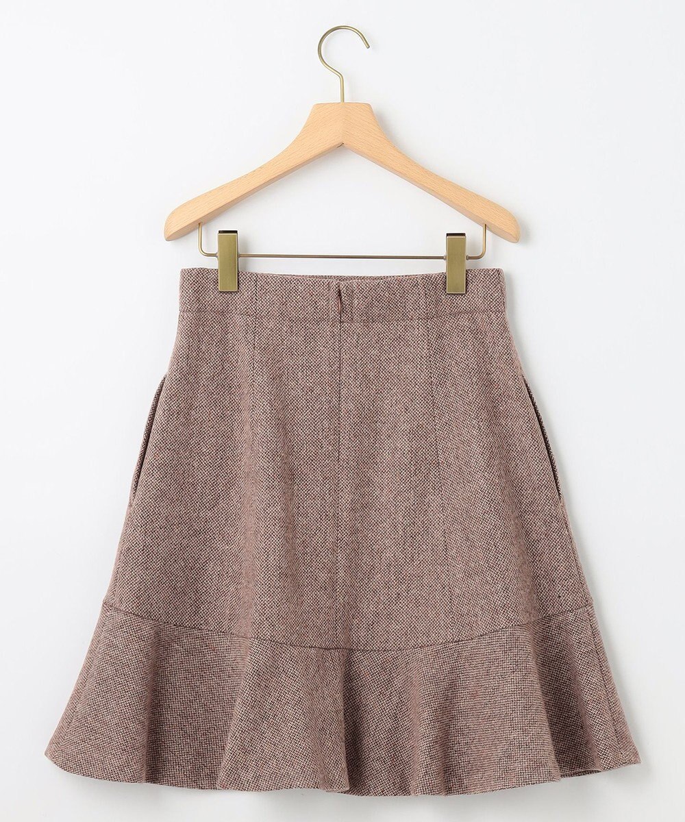 組曲 ネコアシツイードセミフレア スカート 