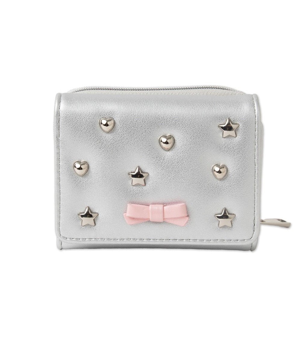 WEGO スタッズリボンウォレット 