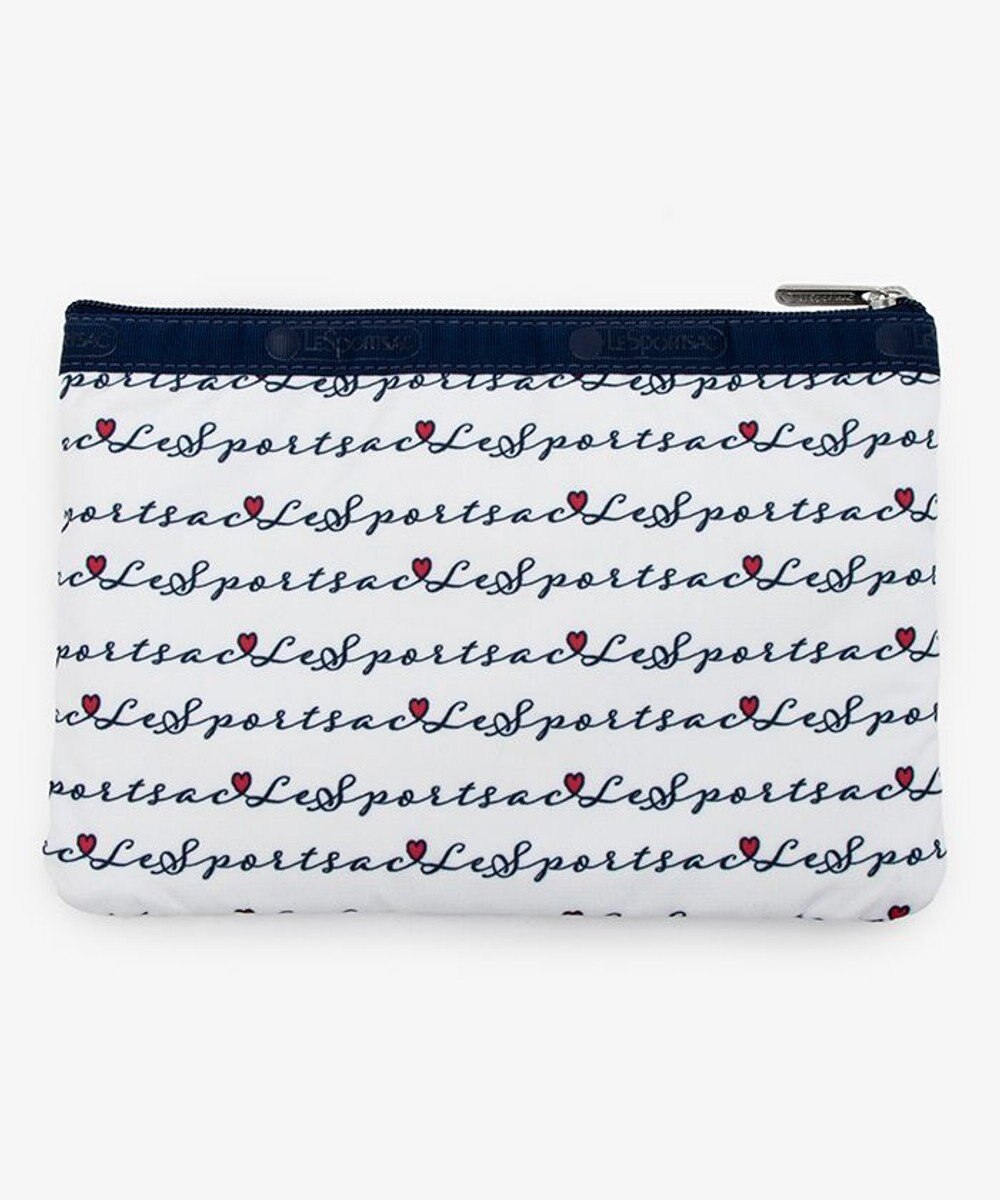 LeSportsac 3ZIP COSMETIC/マリンロゴボーダー 