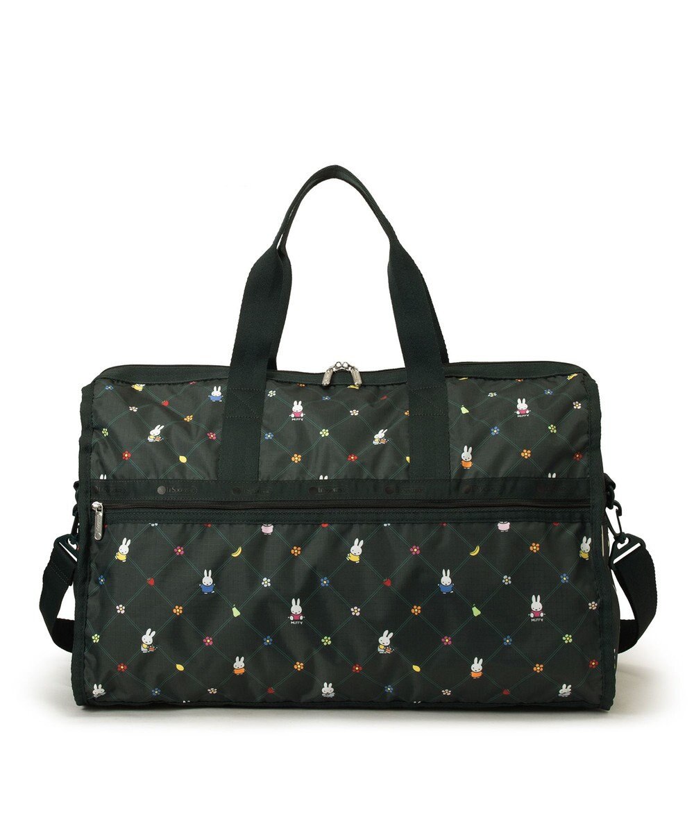 LeSportsac DELUXE LG WEEKENDER/ミッフィーオーチャードグリーン 