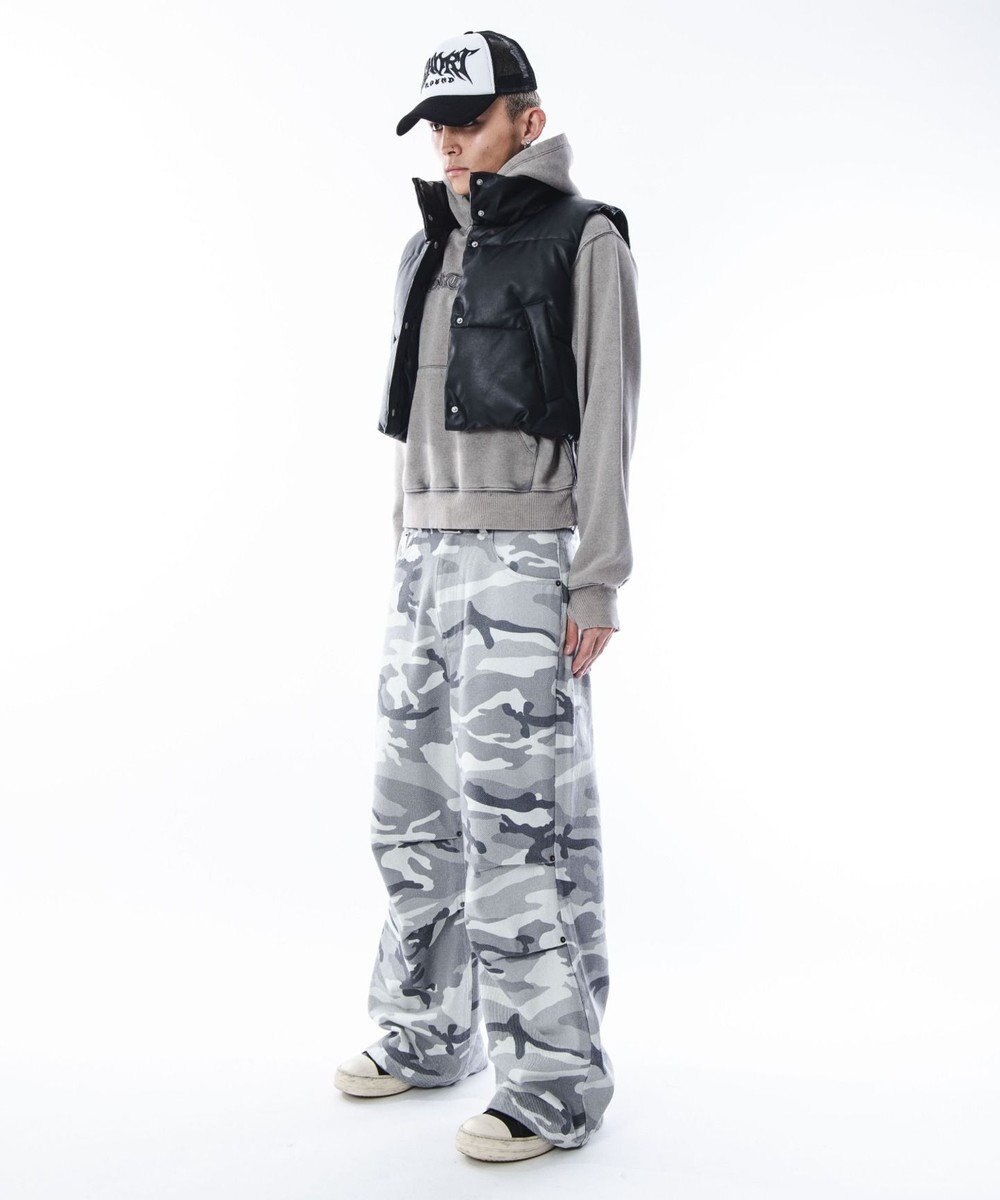 WEGO 【ユニセックス着用ITEM】コンパクトフィットロゴプルパーカー 