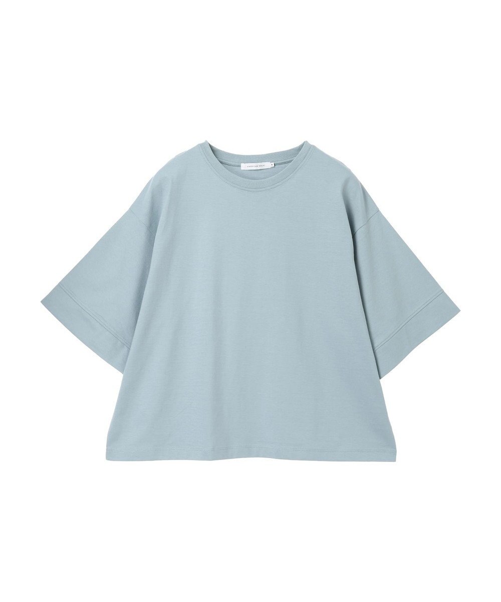 AMERICAN HOLIC 接触冷感ＳＺ５分袖カットプルオーバー 