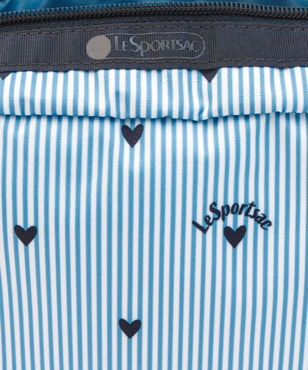 LeSportsac EXTRA LARGE RECTANGULAR COSMETIC/フレッシュブラックハーツ 