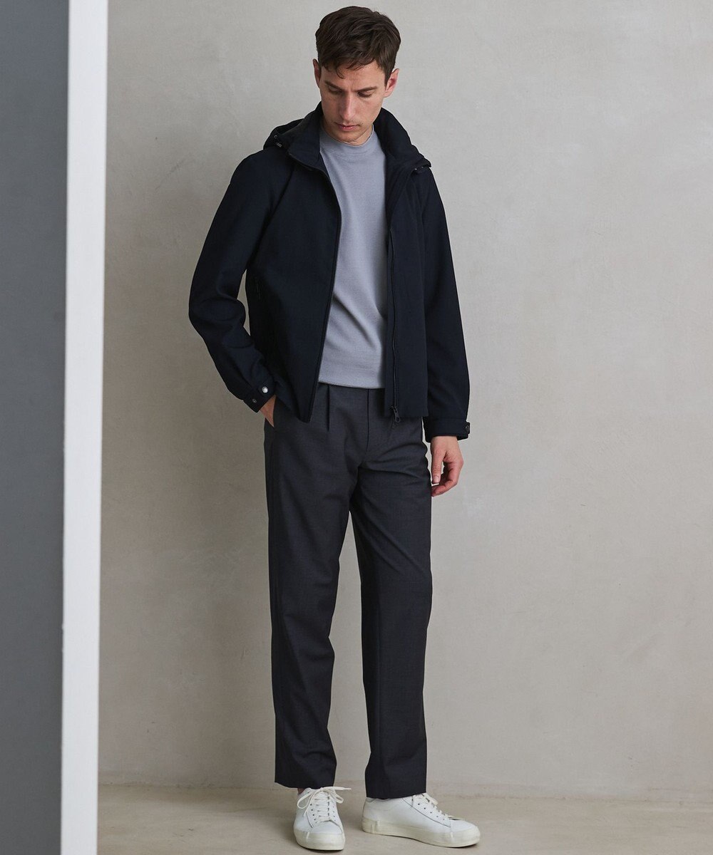 GOTAIRIKU カジュアルセットアップ対応【洗える/ストレッチ】YUNSA リラックストラウザーズ 