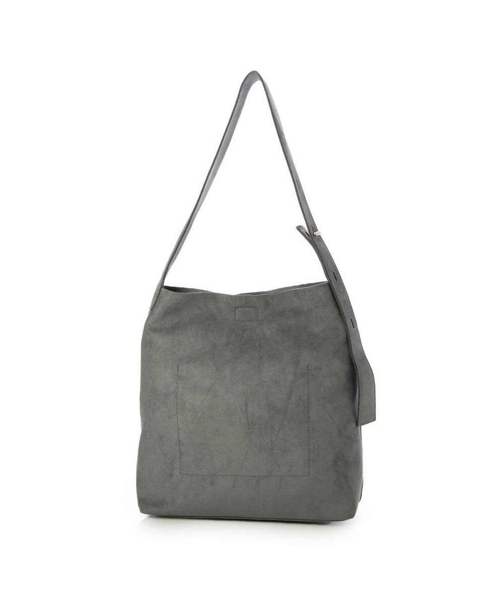 UNBILLION カシュカシュ cachecache / フェイクスエードホーボーバッグ 