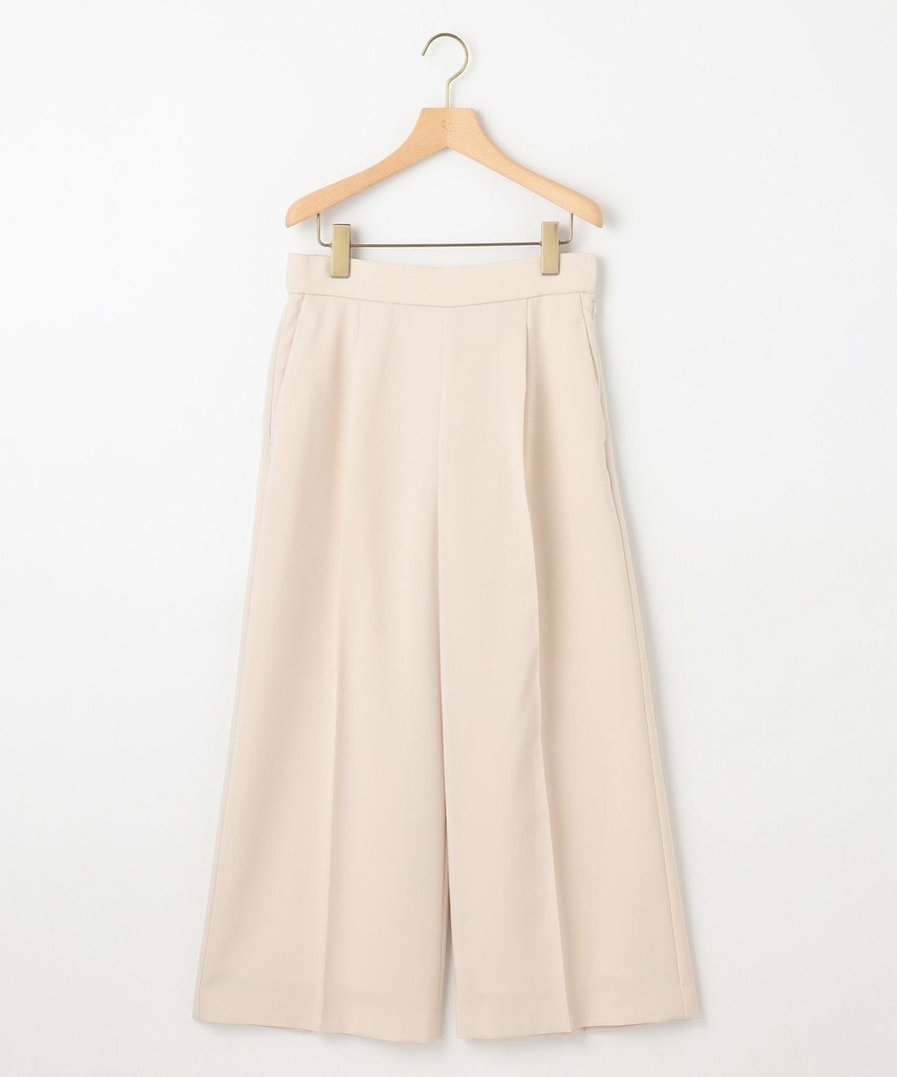 組曲 L 【ストレッチ・イージーケア】オシャクロス ガウチョパンツ 