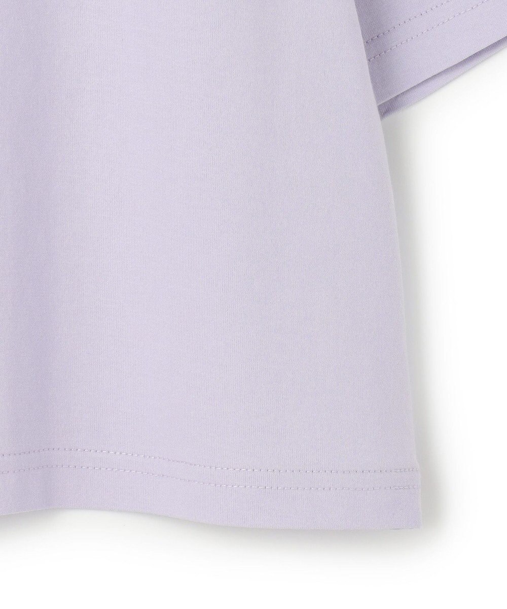 23区 【SLOW/一部店舗限定】ヴィンテージライクジャージー クロップド ロゴ Tシャツ 