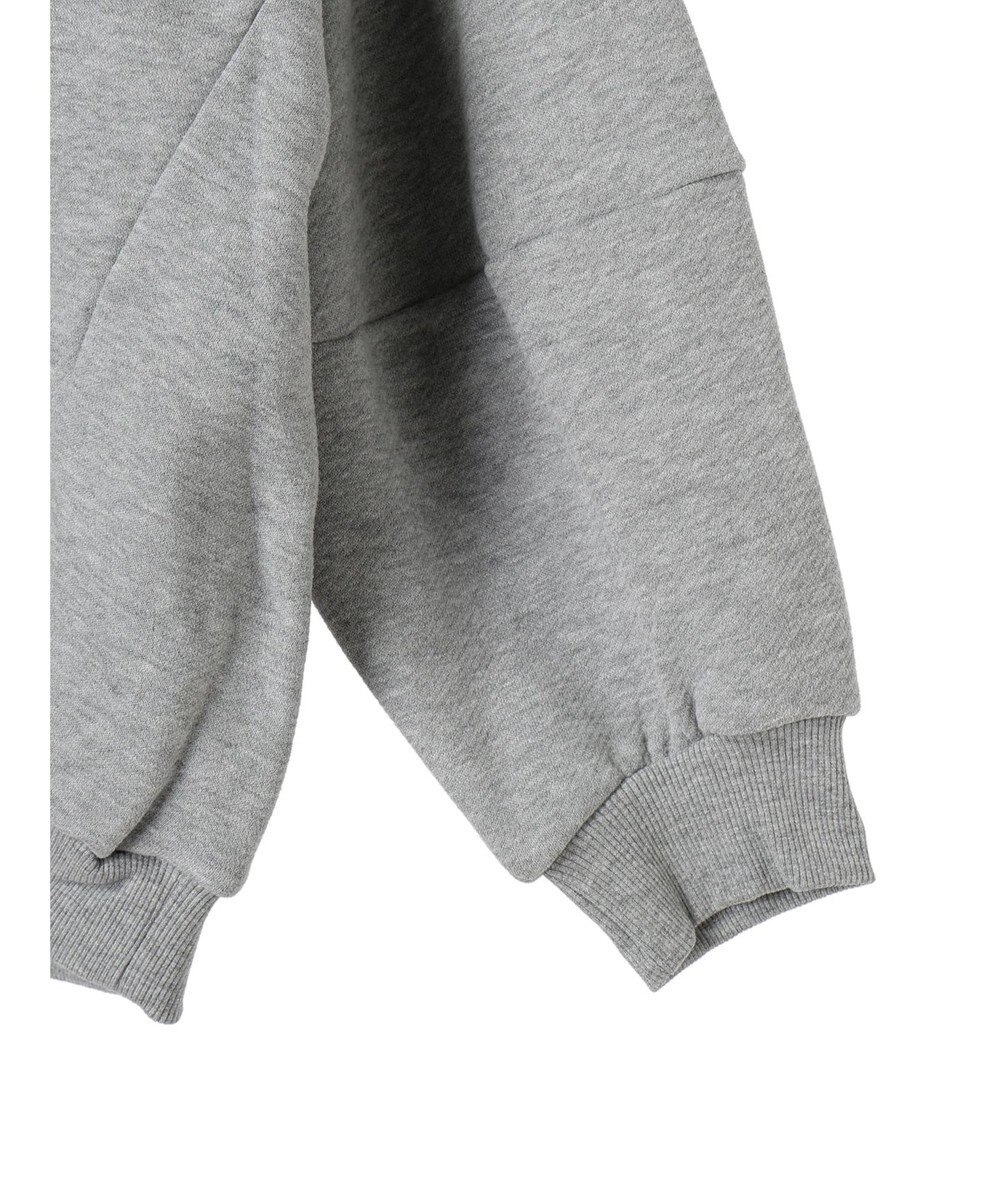 AMERICAN HOLIC ポケット付きバックドレープ裏毛プルオーバー 