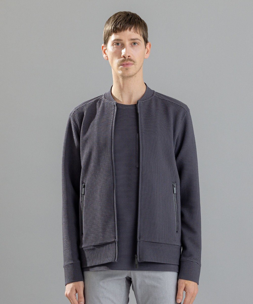 JOSEPH HOMME 【LEON 掲載】＜オリジナル素材＞ ライトタックジャージー ジップアップブルゾン 