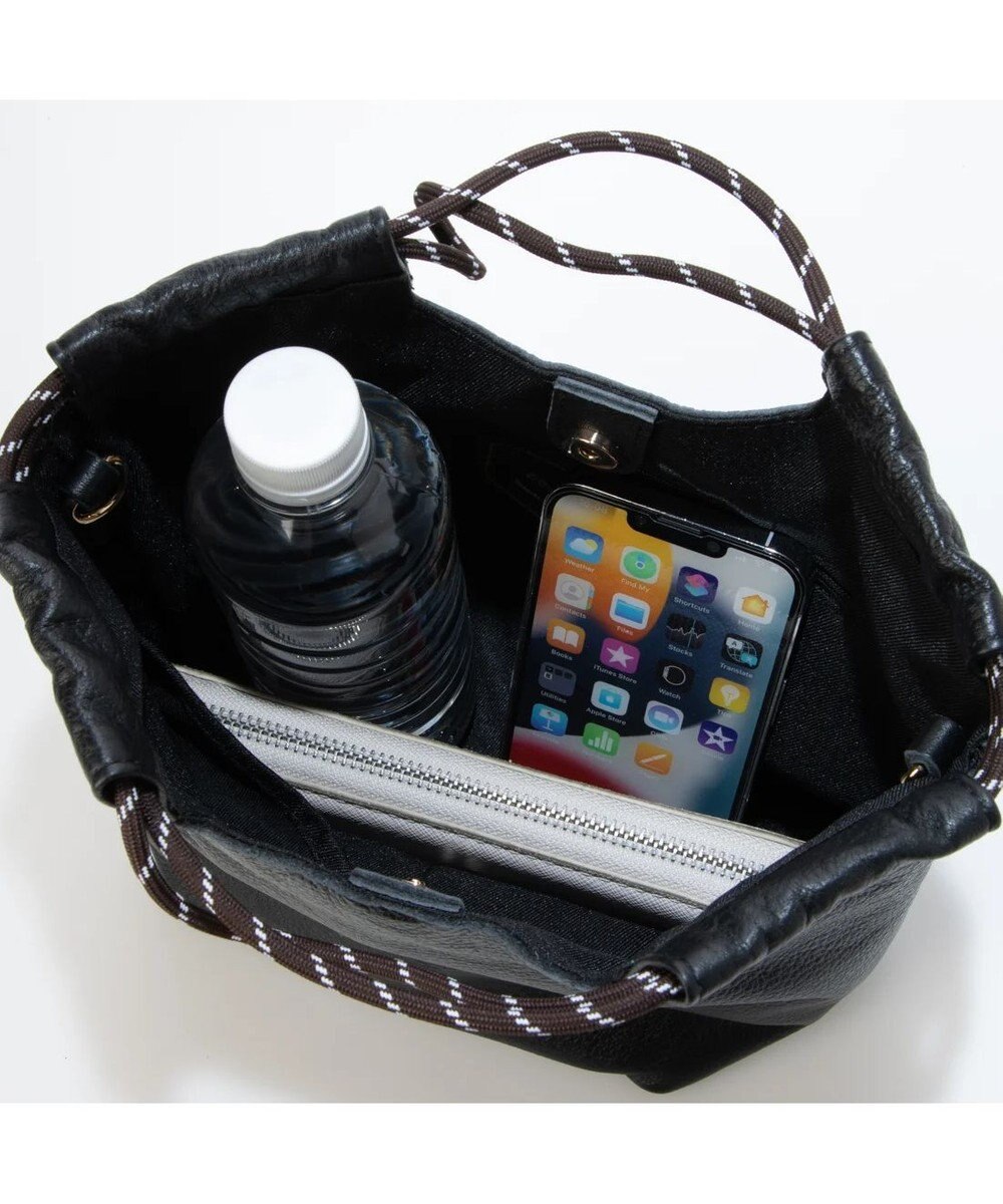 UNBILLION perche 牛革ソフト3wayコードハンドルバッグ 