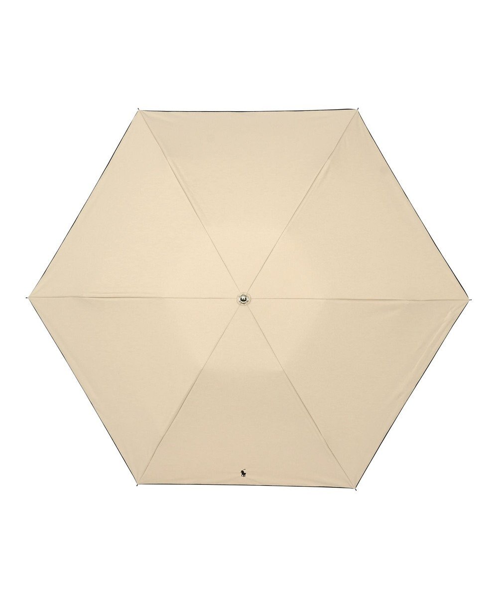 MOONBAT POLO RALPH LAUREN 晴雨兼用日傘 折りたたみ傘 ワンポイントPP／一級遮光 遮熱 UV 
