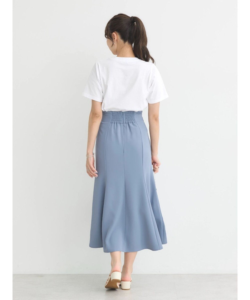 earth music&ecology パール付きマーメイドスカート 