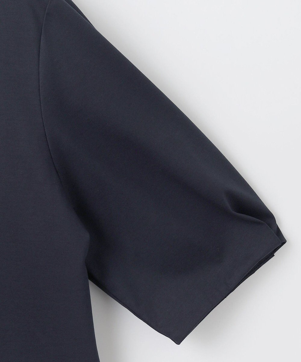 J.PRESS LADIES プレーティングジャージー ペプラム カットソー 