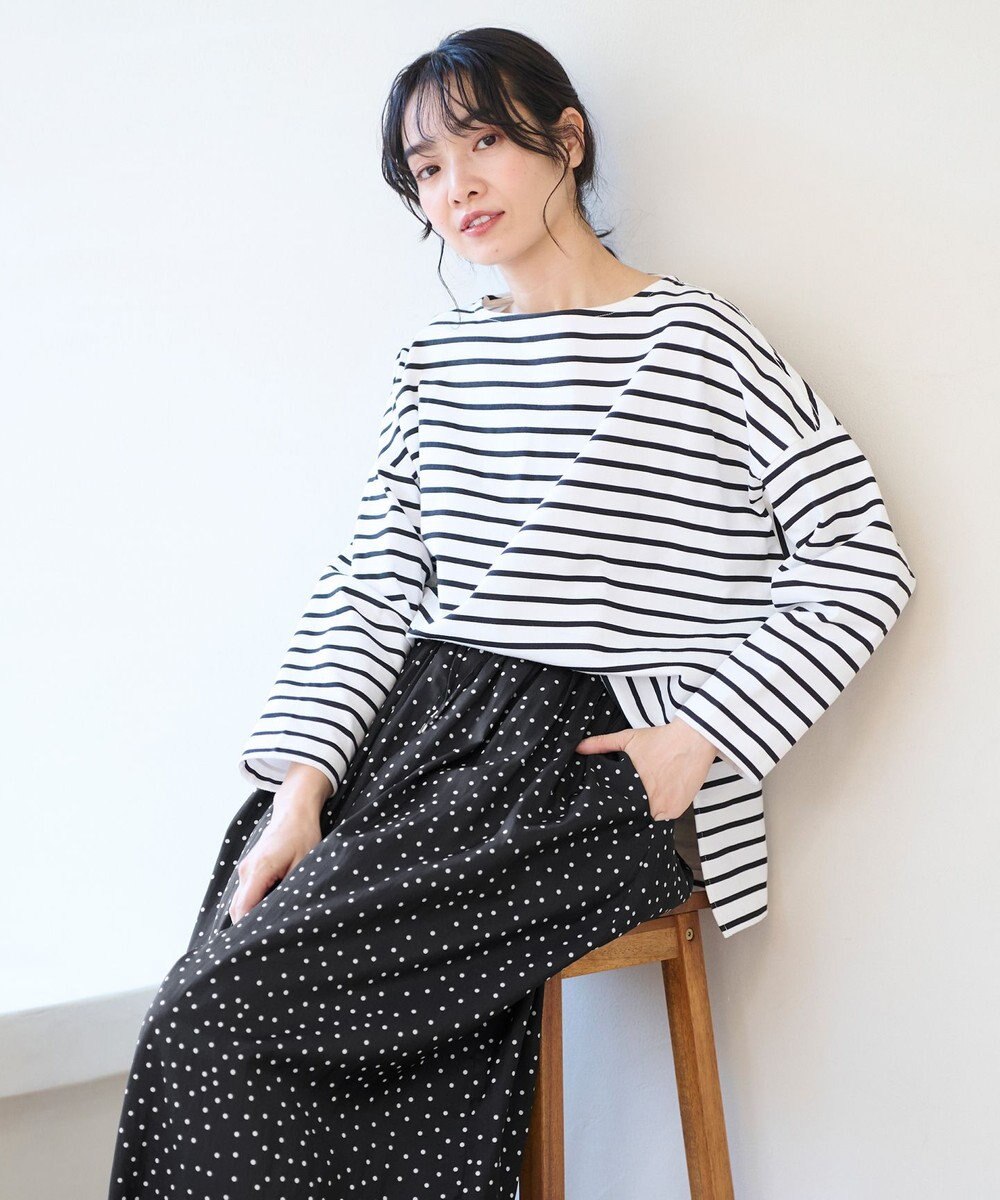 ANY 【洗濯機可能・ウエストゴム】リラックススカーチョ 