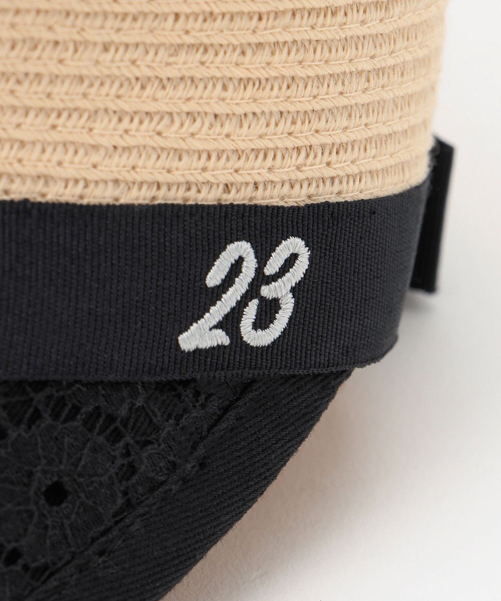 23区GOLF 大人気完売アイテムが今年も登場！【WOMEN】【洗える】ブレード×レース キャップ 