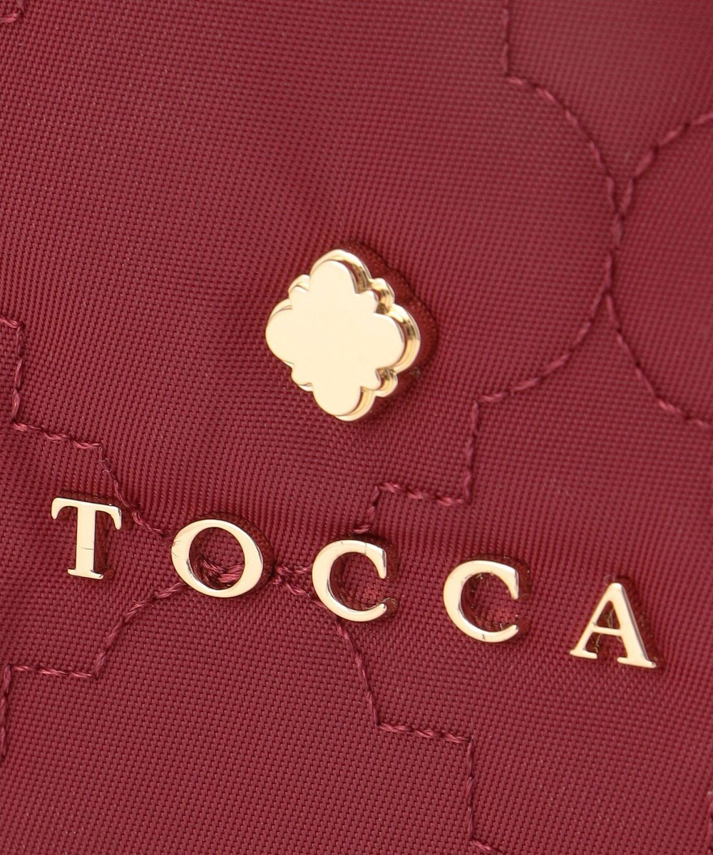 TOCCA CHECKER CLOVER VANITY ヴァニティバッグ 