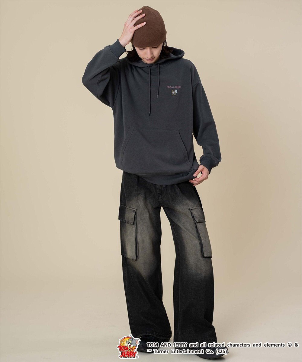 WEGO 【ユニセックス着用ITEM/25年秋冬新作】TOMandJERRYグラフィックプルオーバー 