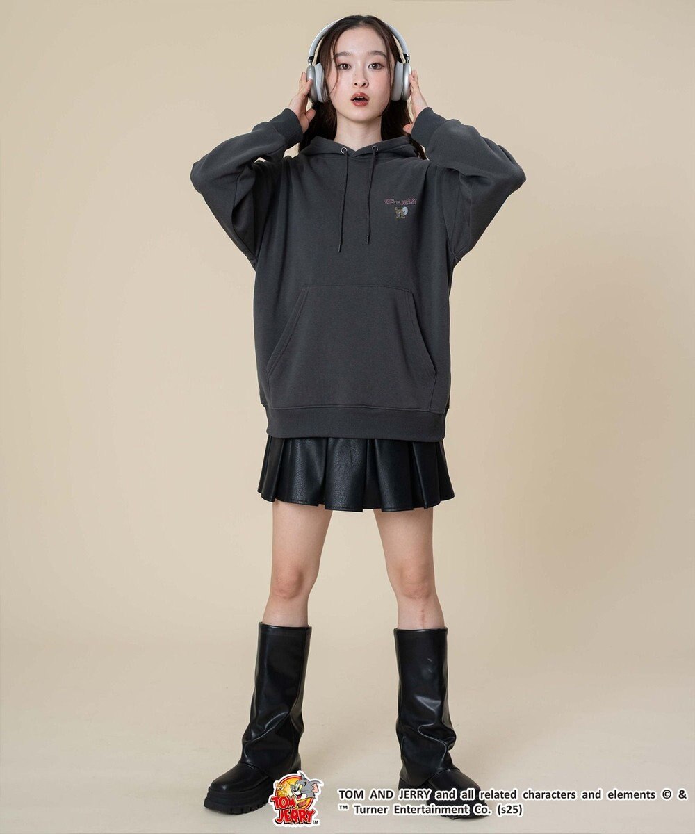 WEGO 【ユニセックス着用ITEM/25年秋冬新作】TOMandJERRYグラフィックプルオーバー 