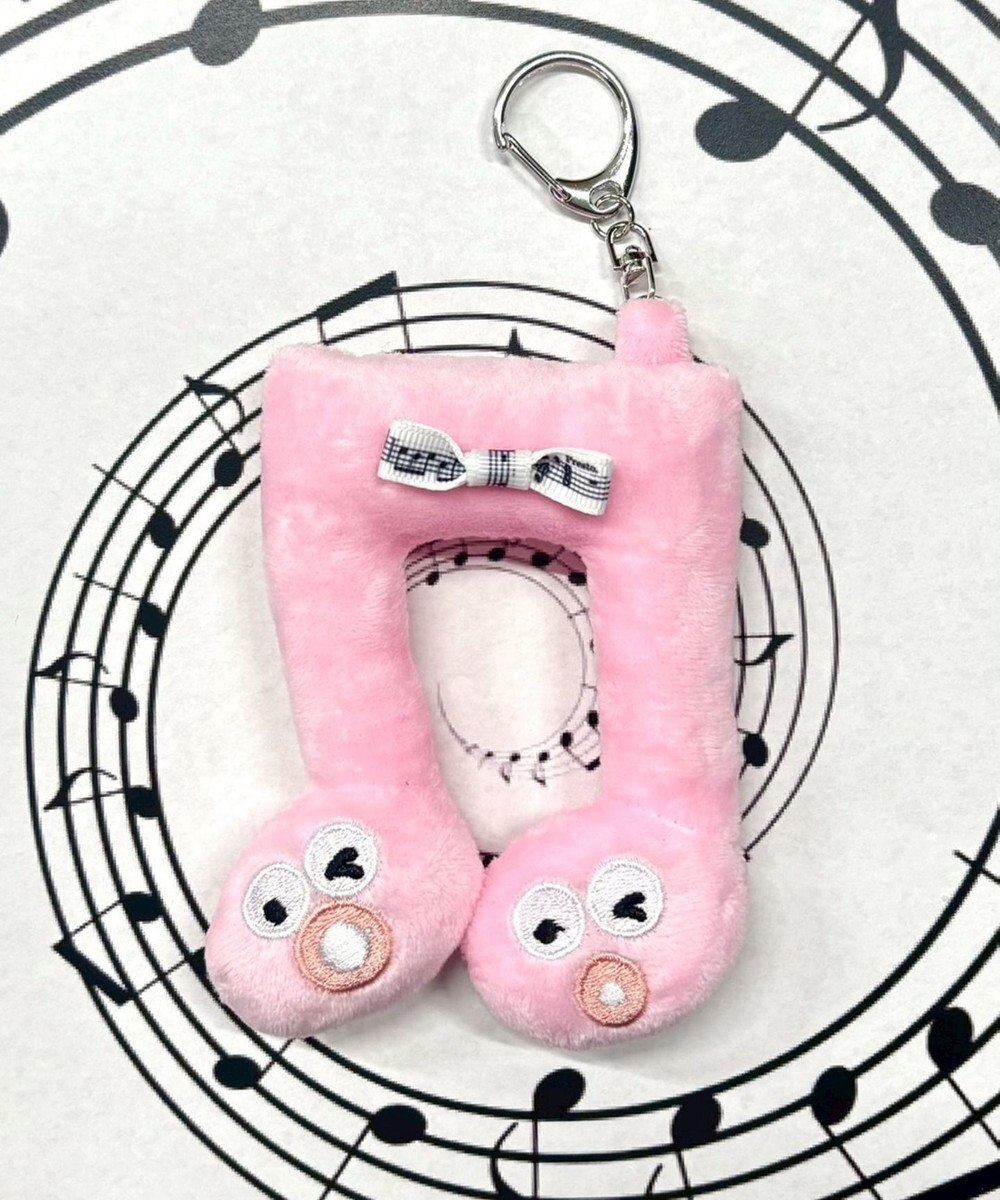 WEGO るんるん音符モンスターぬいぐるみキーホルダー 