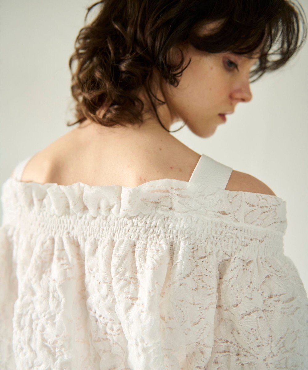 GRACE CONTINENTAL ドルマンフクレジャガードニットトップ 